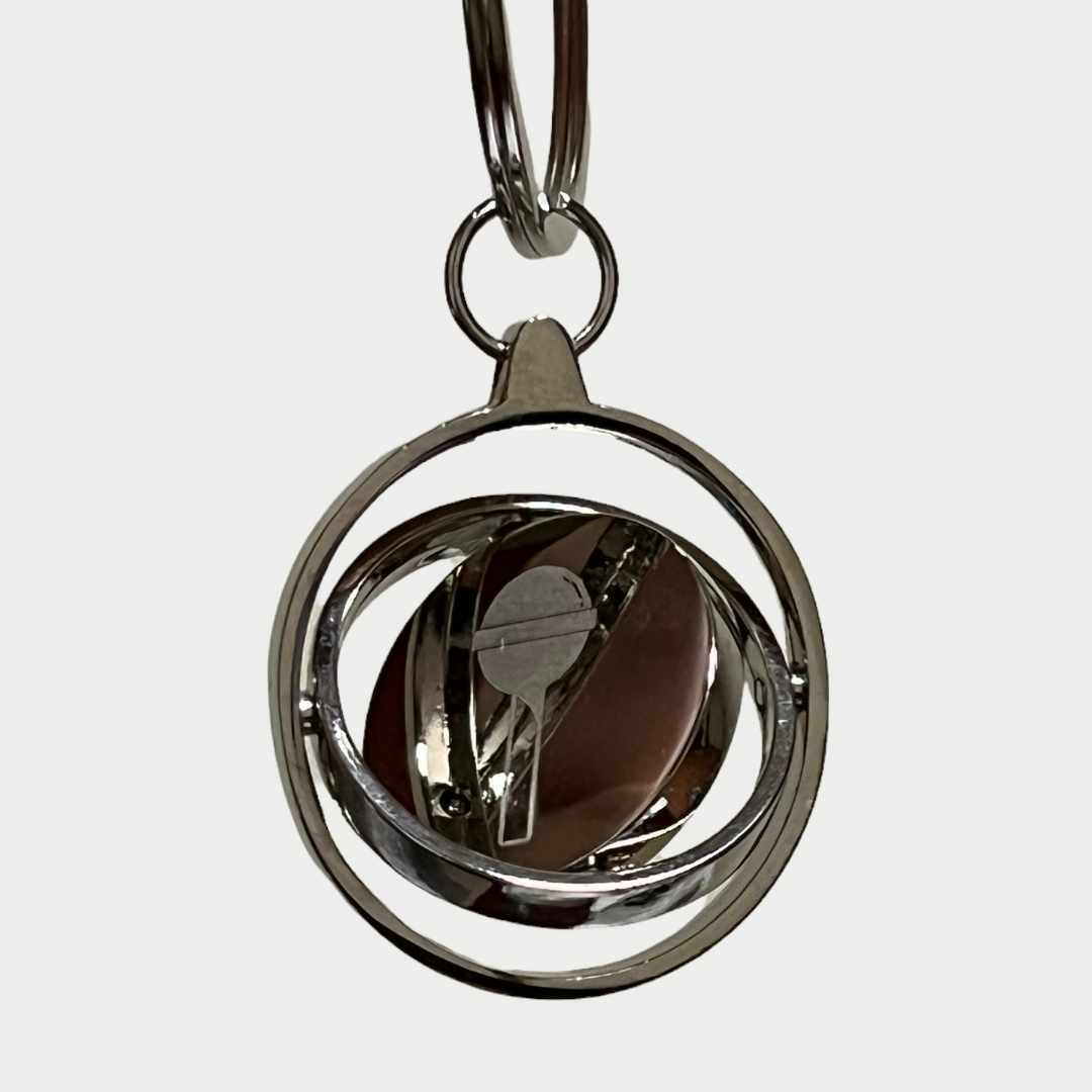 Steel keychain