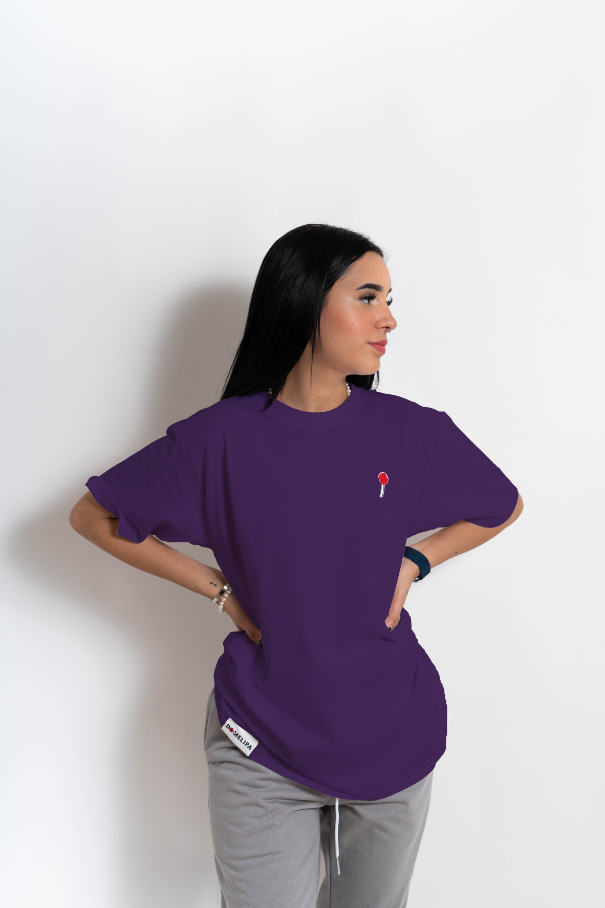 Lollipop t-shirt purple