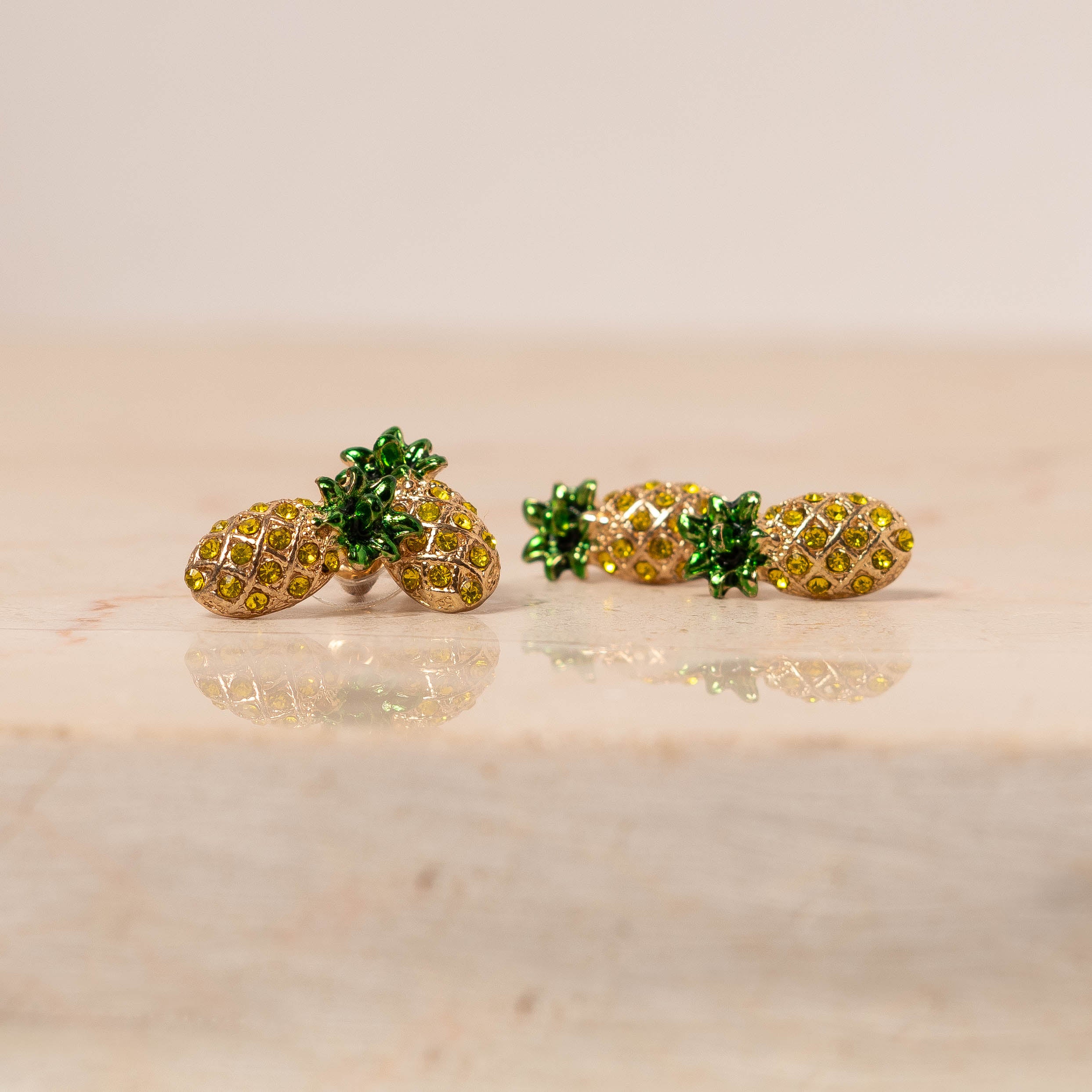 Pineapple earrings